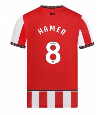 Sheffield United Gustavo Hamer #8 Hjemmebanetrøje 2025-26 Kortærmet